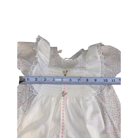 Evy Of California Vintage Girls USA Made Lace Dress T-2 Flower Dress Big‎ Doll - Picture 16 of 16